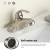 Samliyu 4 pouces à manche unique lavabo de salle de bain Taps Basin Basin Baser Robinet et luminaires