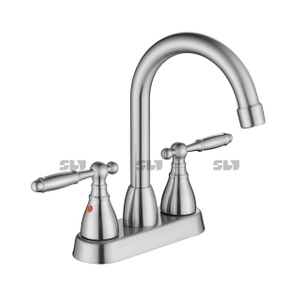 Robinet de salle de bain à 2 poignées pour lavabo SLY