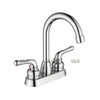 Salle de salle de bain malin de salle de bain Robinet de lavabo de salle de bain brossé nickel de salle de bain robinet mélangeur de vanité 