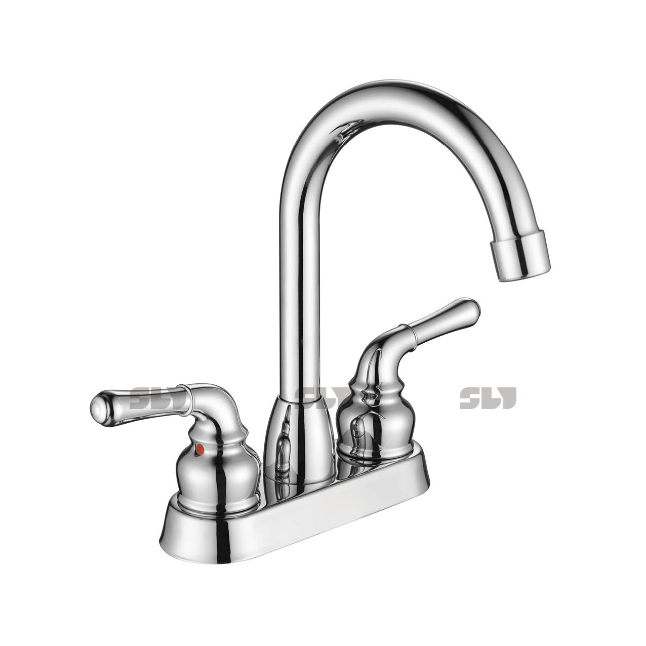 Salle de salle de bain malin de salle de bain Robinet de lavabo de salle de bain brossé nickel de salle de bain robinet mélangeur de vanité 