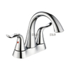 Robinet de bassin de visage froid de luxe sournois.