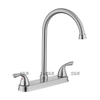Nickel sournois brossé Cold et chaud du robinet de cuisine Watr Taper