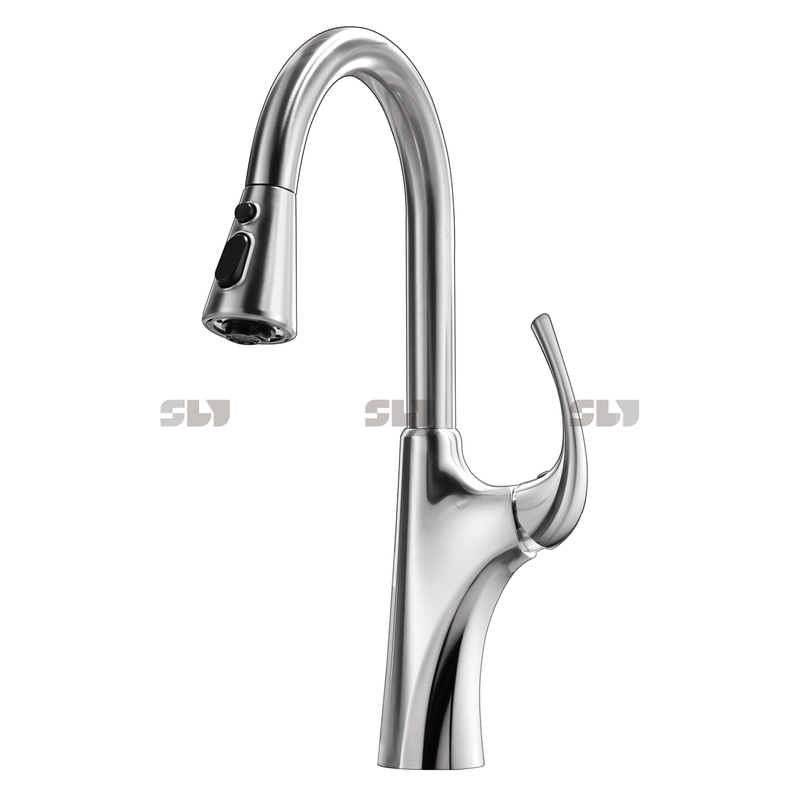 Vente chaude à manche unique Golden Kitchen Water Water Faucet Tap Tap Bilker Set Vente
