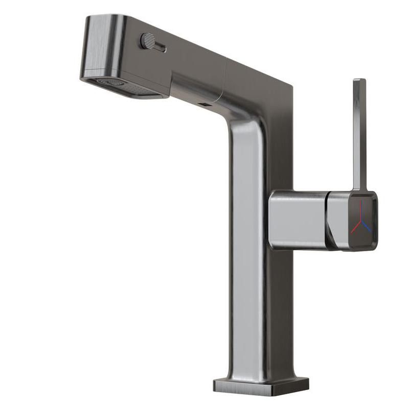 Fiche en laiton zinc en laiton en laiton en laiton de salle de bain Cold Hot Mixer Hot Bath Bownn Tap Robinet