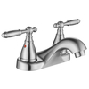 Robinet de salle de bain à deux main de qualité sournoise robinet de salle de bain 4 pouces 