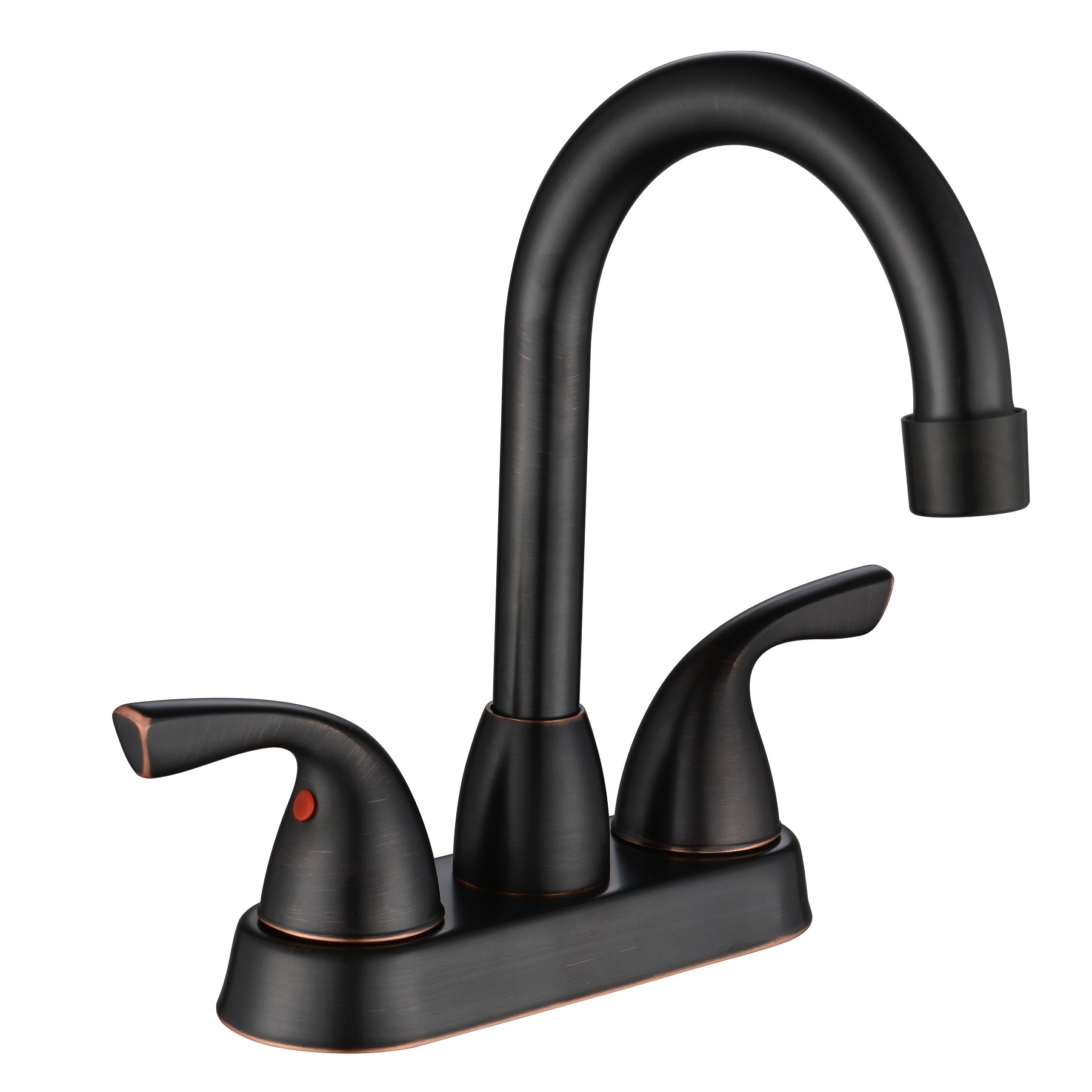 Robinet de salle de bain à double poignée moderne de luxe sournois sournois