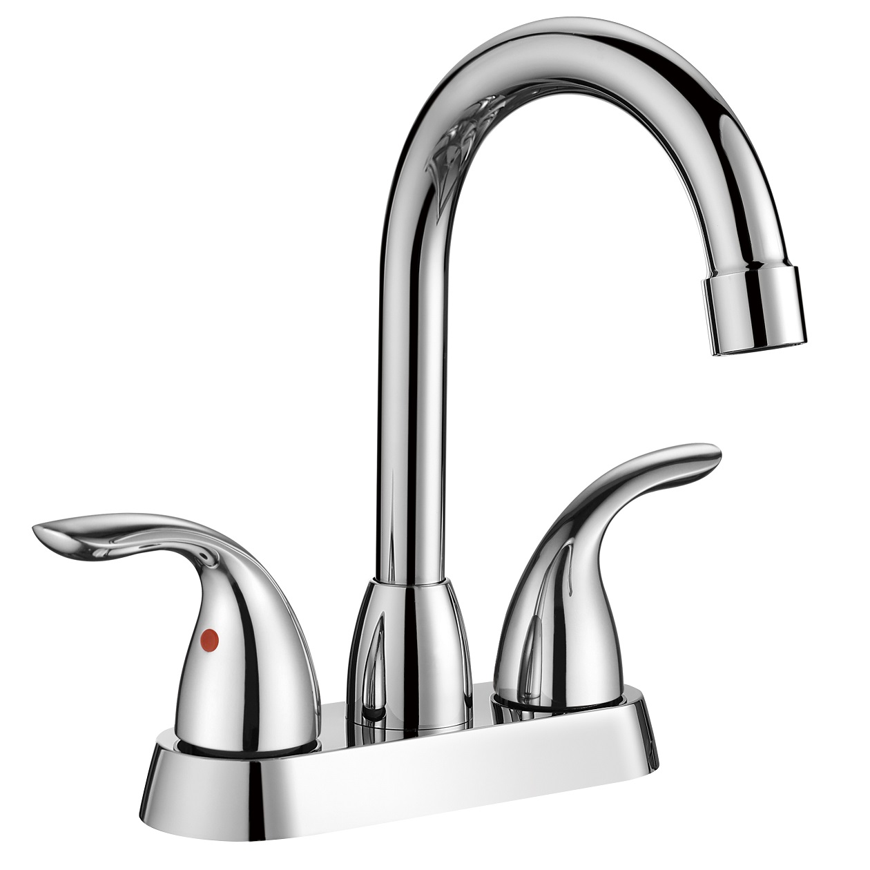 Robinette de lavabo en laiton sournois mélangeur de salle de bain robinet de cascade