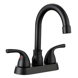 SLY Robinets d'évier de lavabo en Nickel brossé Salle de Bain Eau Chaude et Froide