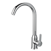 Robinet de cuisine blanche à la vente chaude chromée robinet de cuisine en acier chromé 