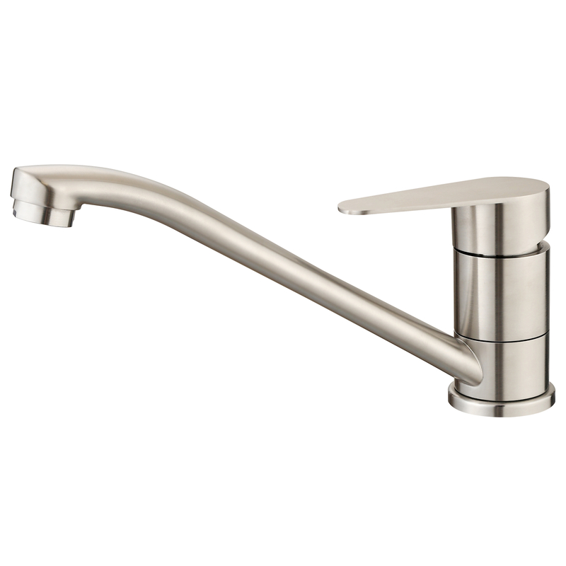 Robinet de cuisine de cuisine slysingle robinet à levier simple robinets d'eau en acier inoxydable robinet de cuisine