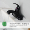 Robinet de salle de bain noir mate samliyu mate mate mate