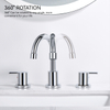 Fauteur de bassin de salle de bain sournois robinet de bassin de visage répandu Cupc Double manche 