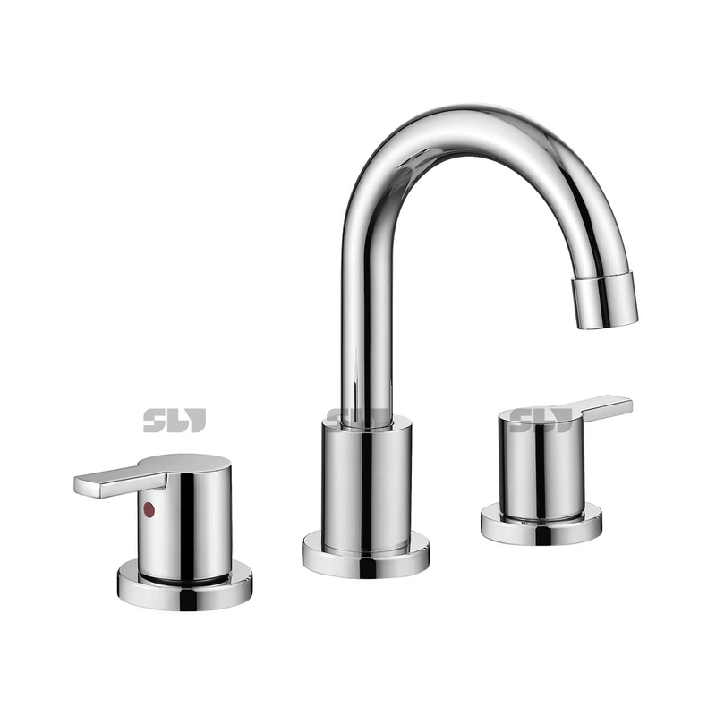 Robinet de lavabo à double poignée SLY CUPC 