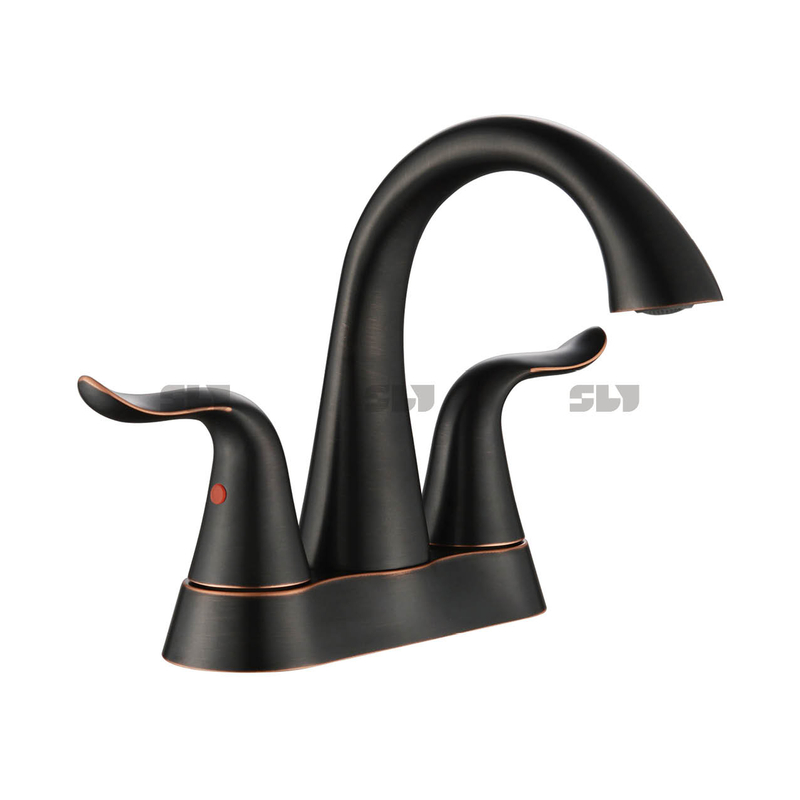 Robinet de bassin de visage froid de luxe sournois.
