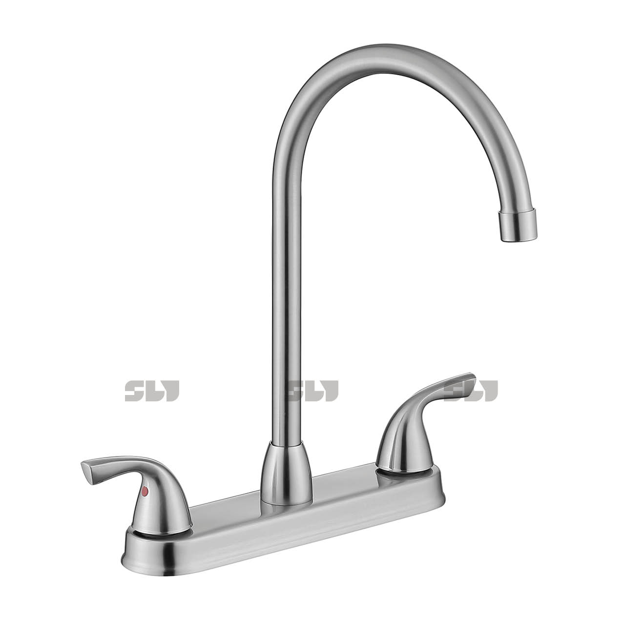 Baucheur à eau chaude et froide de haute qualité robinet d'évier de cuisine monté sur pont monothérapie