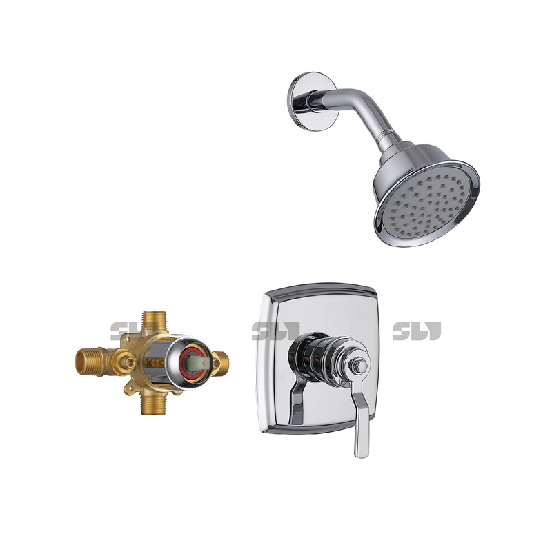 Ensemble combiné mural SLY mitigeur de douche dissimulé de luxe à fonction unique 