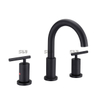 Sly Cupc Modern Widespread Wide Saving 3 trous Basin pour visage Basin Bath Bown Wash Basin Robinet 