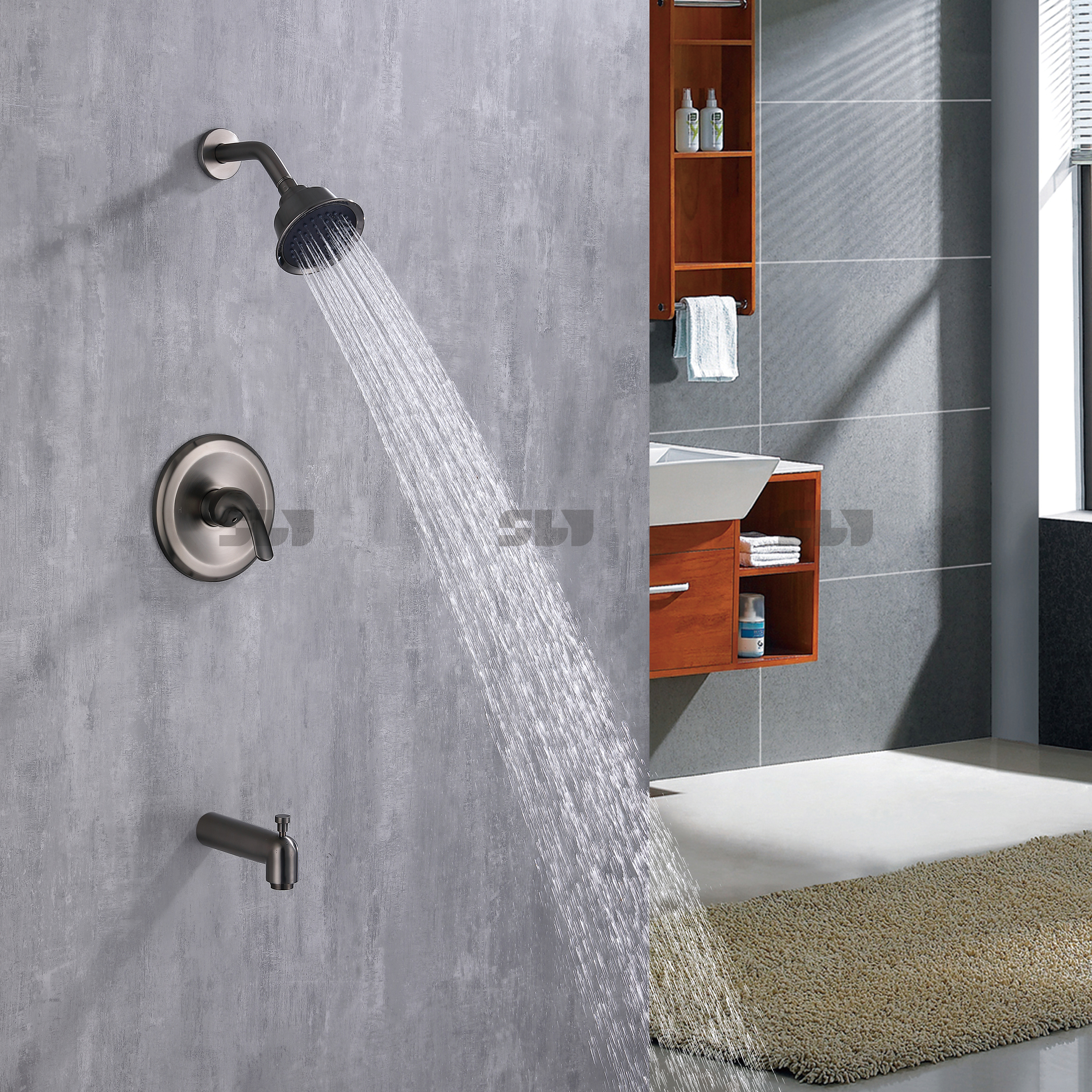  Douche murale de luxe