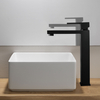 Faucets de salle de bain monomoteur sournois sournois robinets de salle de bain en acier inoxydable