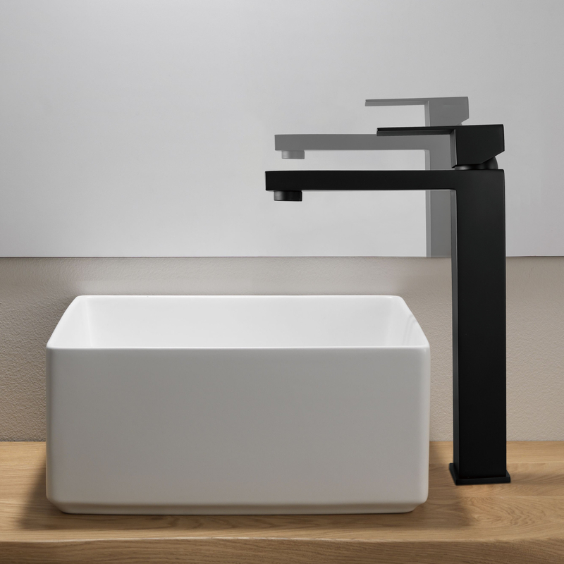 Faucets de salle de bain monomoteur sournois sournois robinets de salle de bain en acier inoxydable
