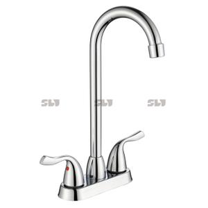 Robine de cuisine de salle de bain nickel brossé sournois sournois