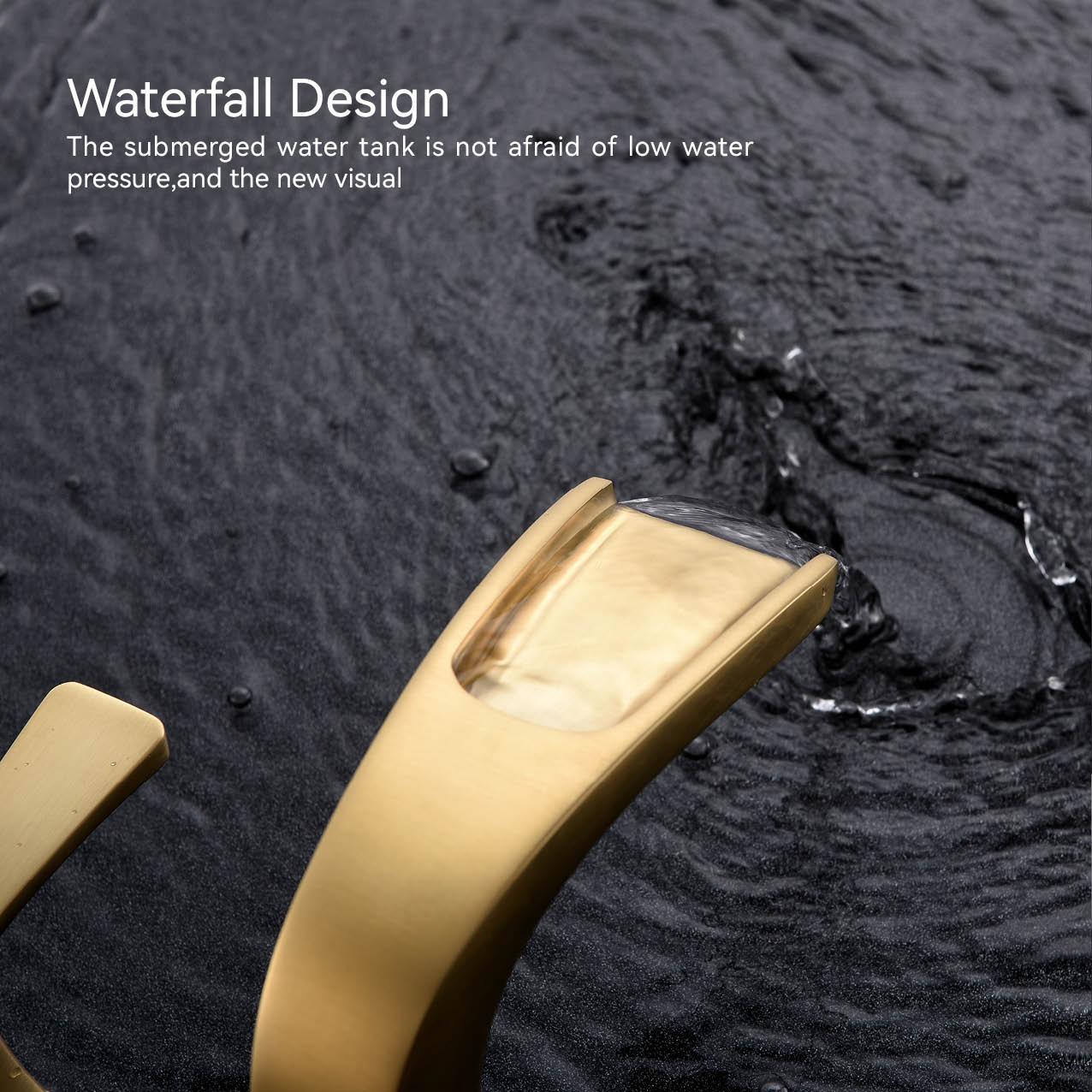 robinets de salle de bain en laiton et argent