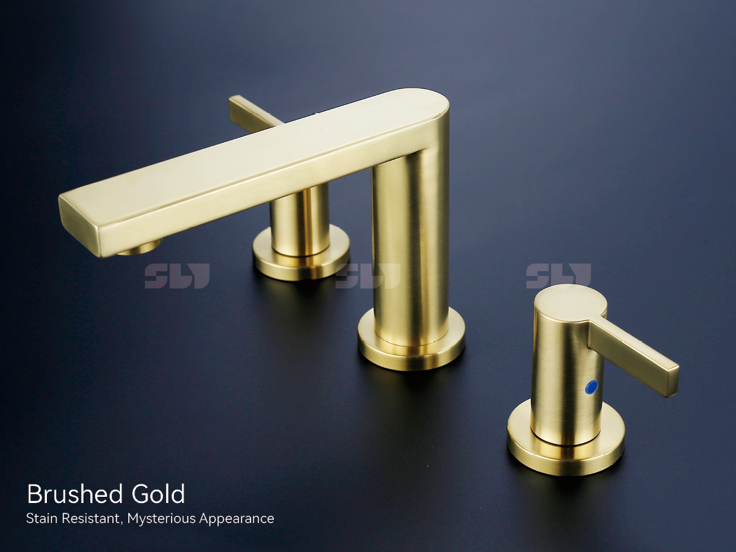 Robinet de lavabo central de 8 pouces