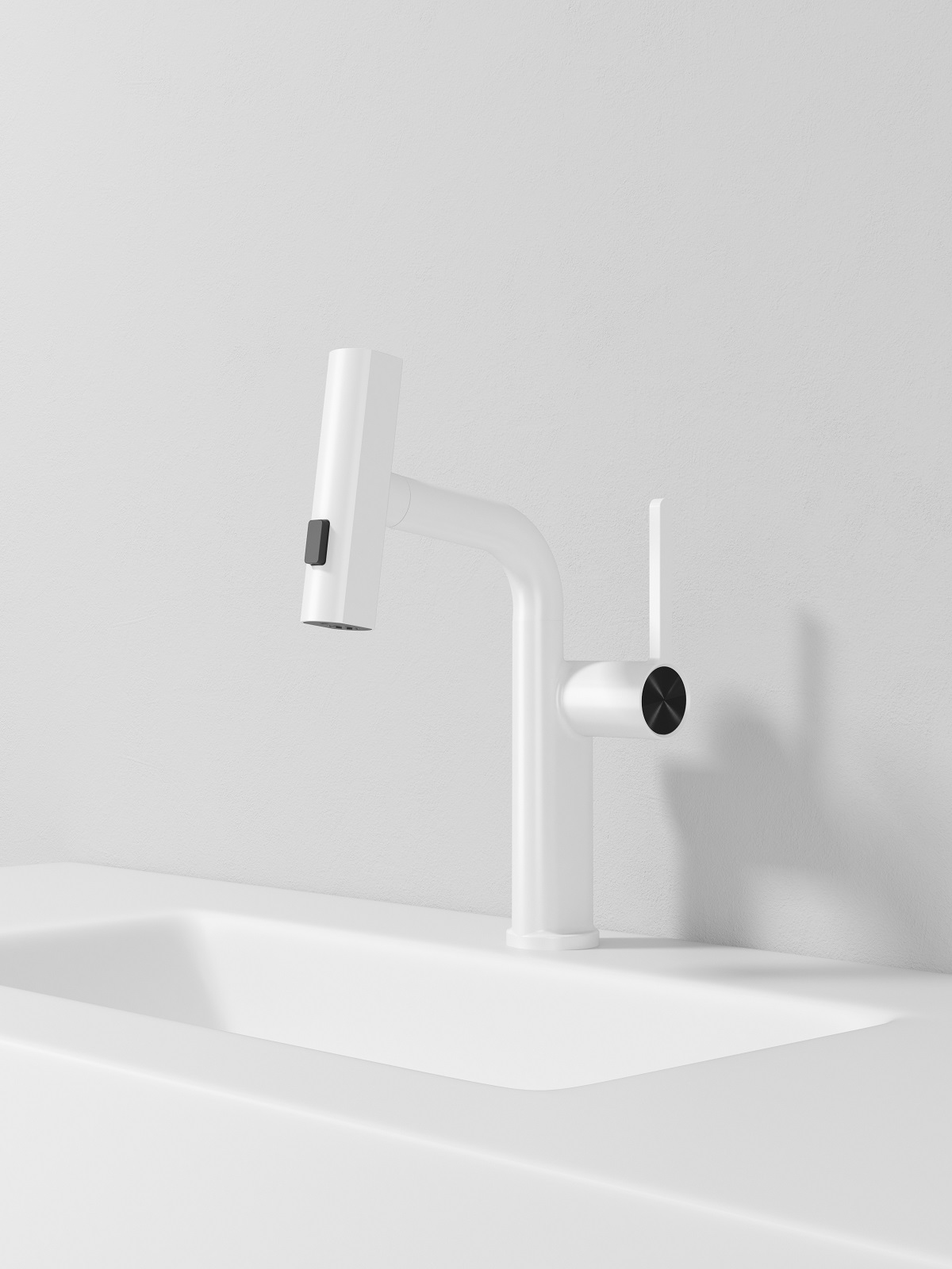 vanit&eacute; de salle de bain avec robinet