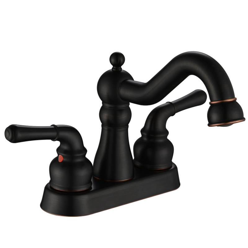 Robinet de salle de bain en laiton solide en laiton en laiton en laiton en laiton