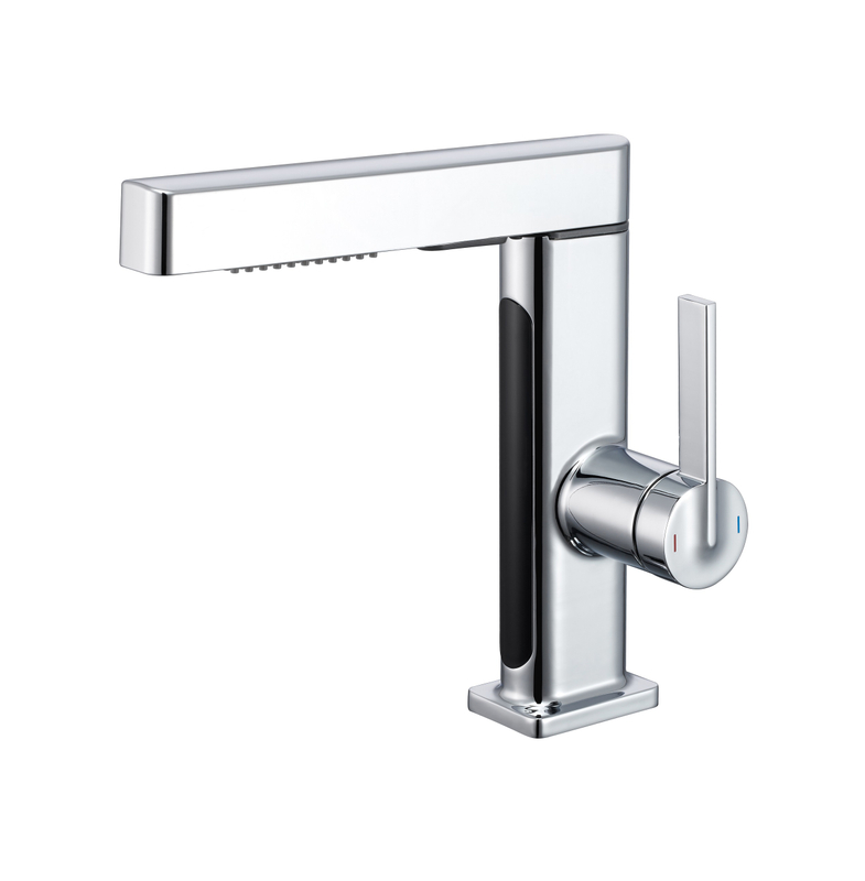 SLY ZINC Chrome Single Handle Health Types communs Design Water Washingin Robinet Bathroom Scortime Manding Mixer Tap