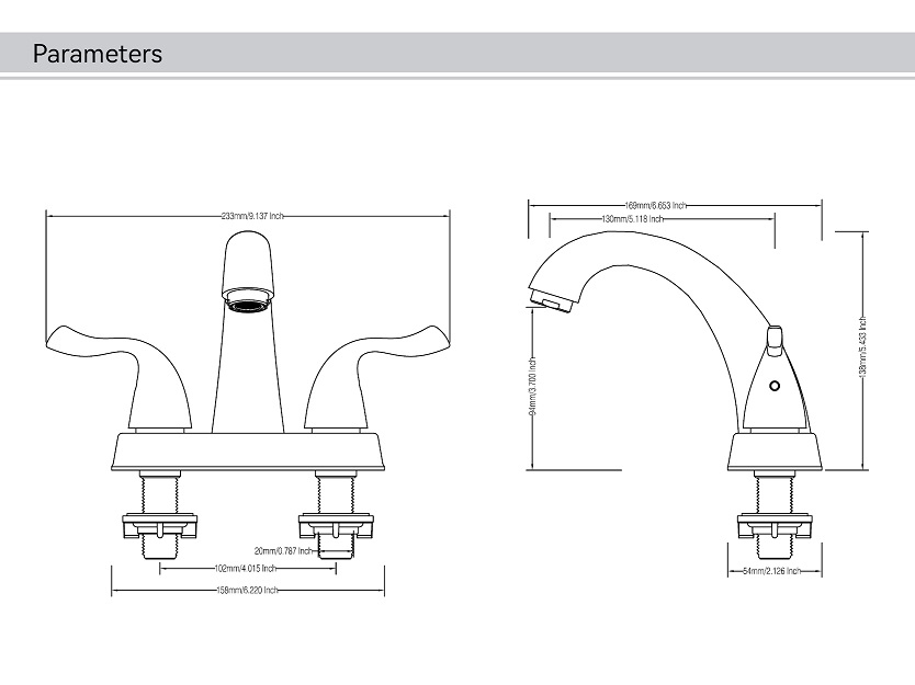 robinets dor&eacute;s pour salle de bain