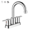 Nickel brossé en laiton un trou de cascade de cascade à un trou de bains à robinet de salle de bain simple robinet de bassin