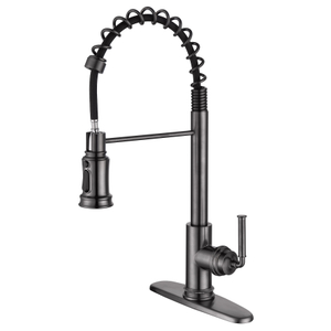 Nickel sournois nickel Nouveaux robinets de cuisine avec pulvérisateur de la mode pulvérisée 