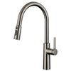 Fonctionnement brossé sur un pistolet mûr de la mode de la mode Basin Basin robinets d'évier