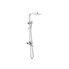 Samliyu 3 fonctions salle de bain noire mate définie système de douche extérieure extérieure