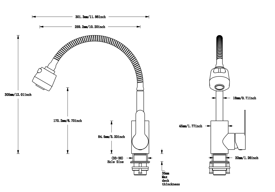 moderne robinet de cuisine