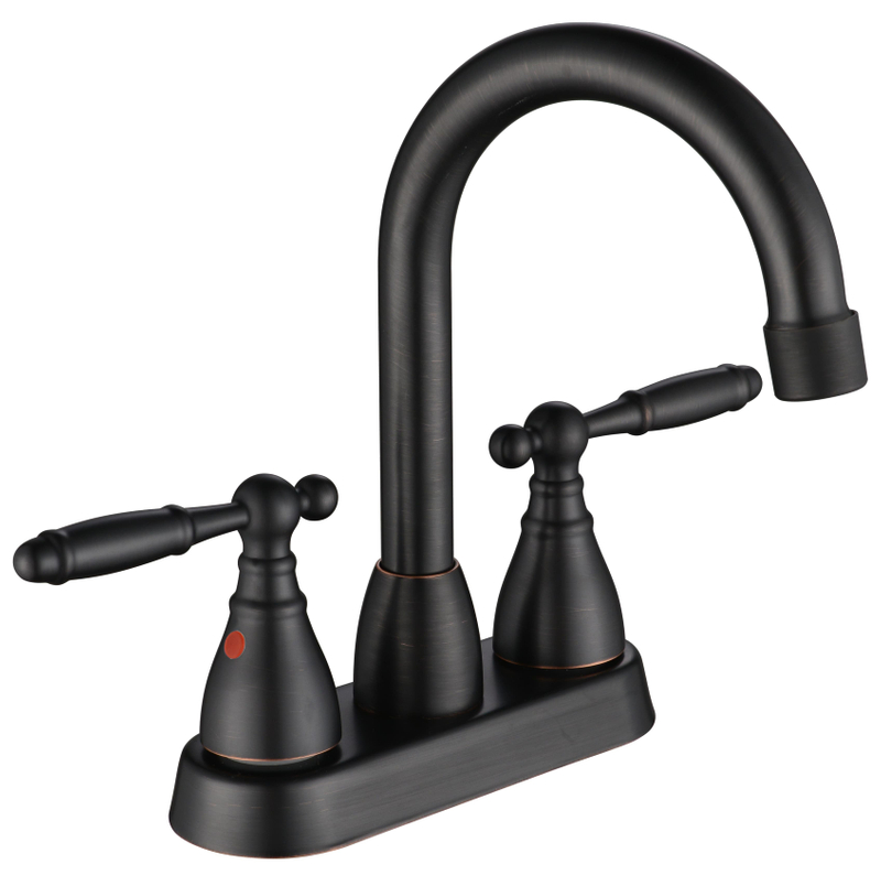 Robinet de salle de bain du bassin des toilettes sournois