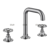 Robinet de lavabo de salle de bain répandu sournois sournois monte