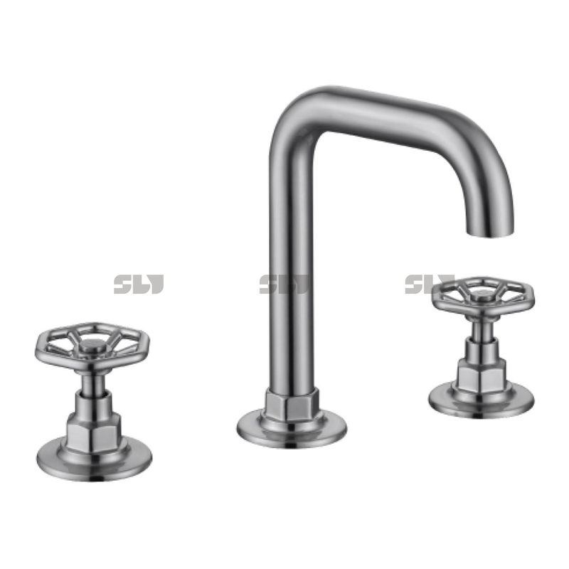 Robinet de lavabo de salle de bain répandu sournois sournois monte