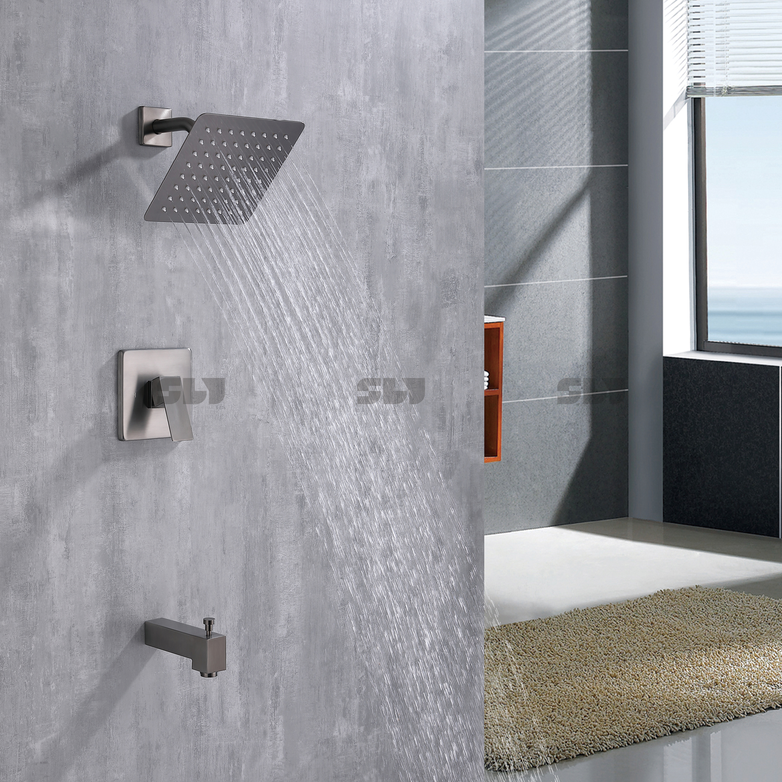 pommeau de douche robinet