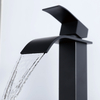 Robinet de salle de bain Sly Matte Black Spout Robinet à manche unique