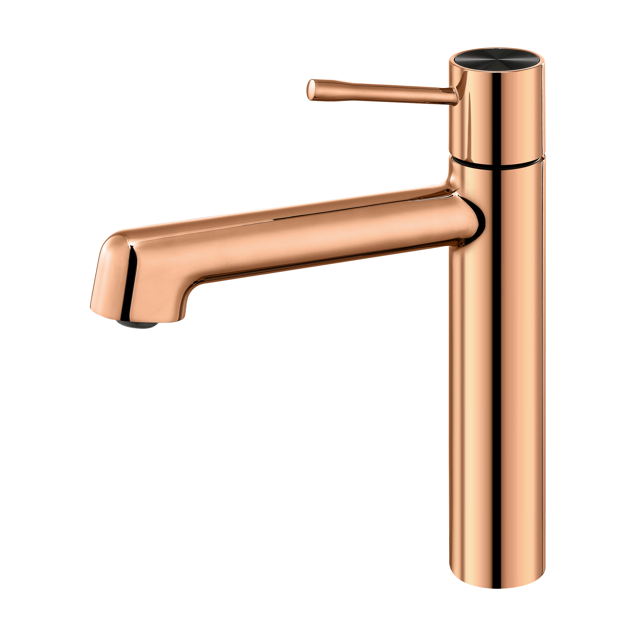 Brasse en laiton blanc meilleur prix simple levier simple et à eau froide mélangeur d'eau de salle de bain bassin de salle de bain