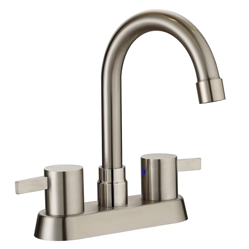 Robinets de salle de bain de lavage sournois