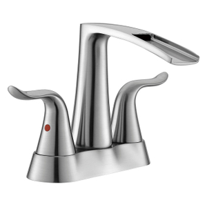 SLY Robinet mitigeur de salle de bains en laiton nickel brossé, robinet mitigeur de bidet monotrou 