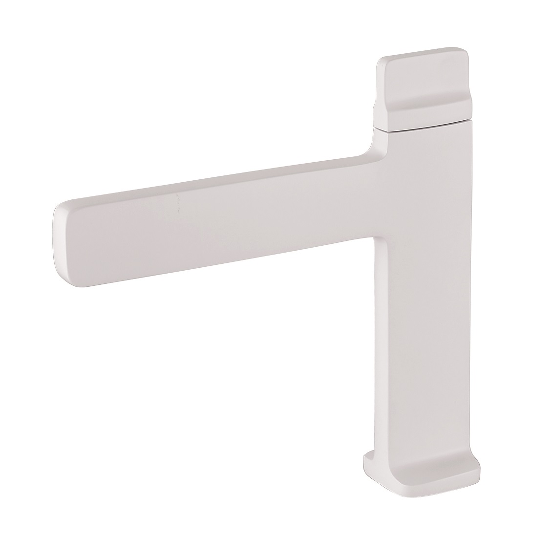 Bromé en laiton Chrome Waterfall Lever Mixer Tap Robinet de lavabo de salle de bain à trou unique