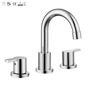 Fauteur de bassin de salle de bain sournois robinet de bassin de visage répandu Cupc Double manche 