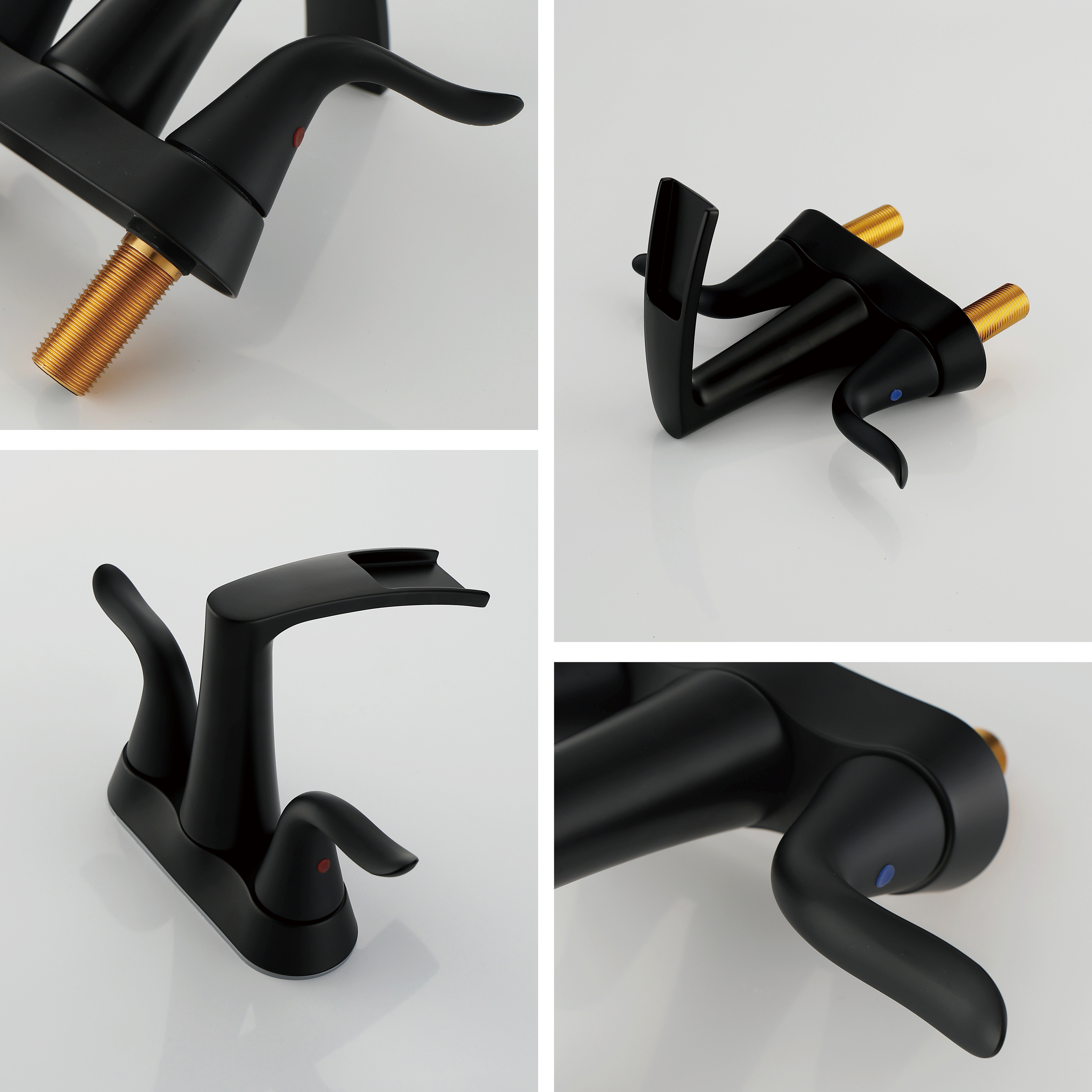 Samliyu Brackaged Nickel Brass Bath Bownling Robaucez Taper Tap Single Hole Bidet Robinet Mixer Tap 