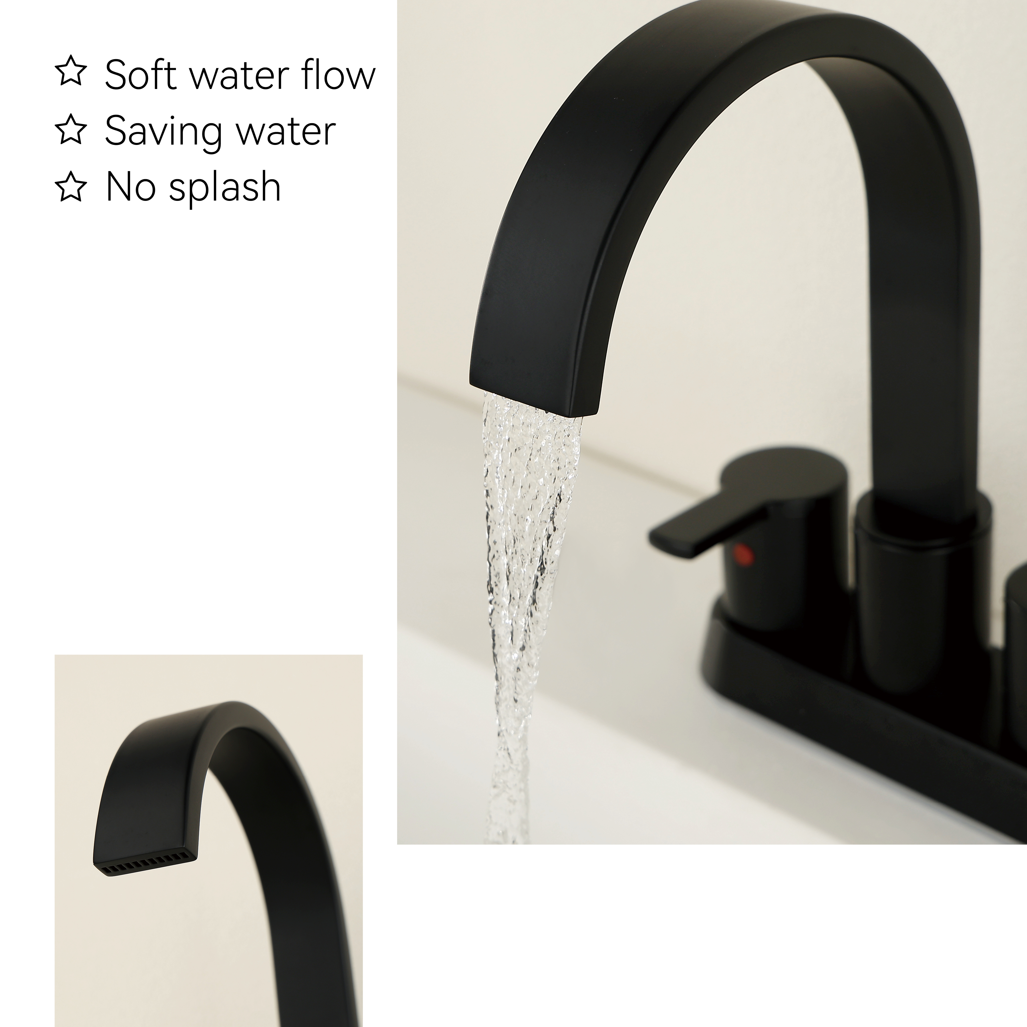 Samliyu Modern Single Trou Sink Robinet Bathroom Washbasin