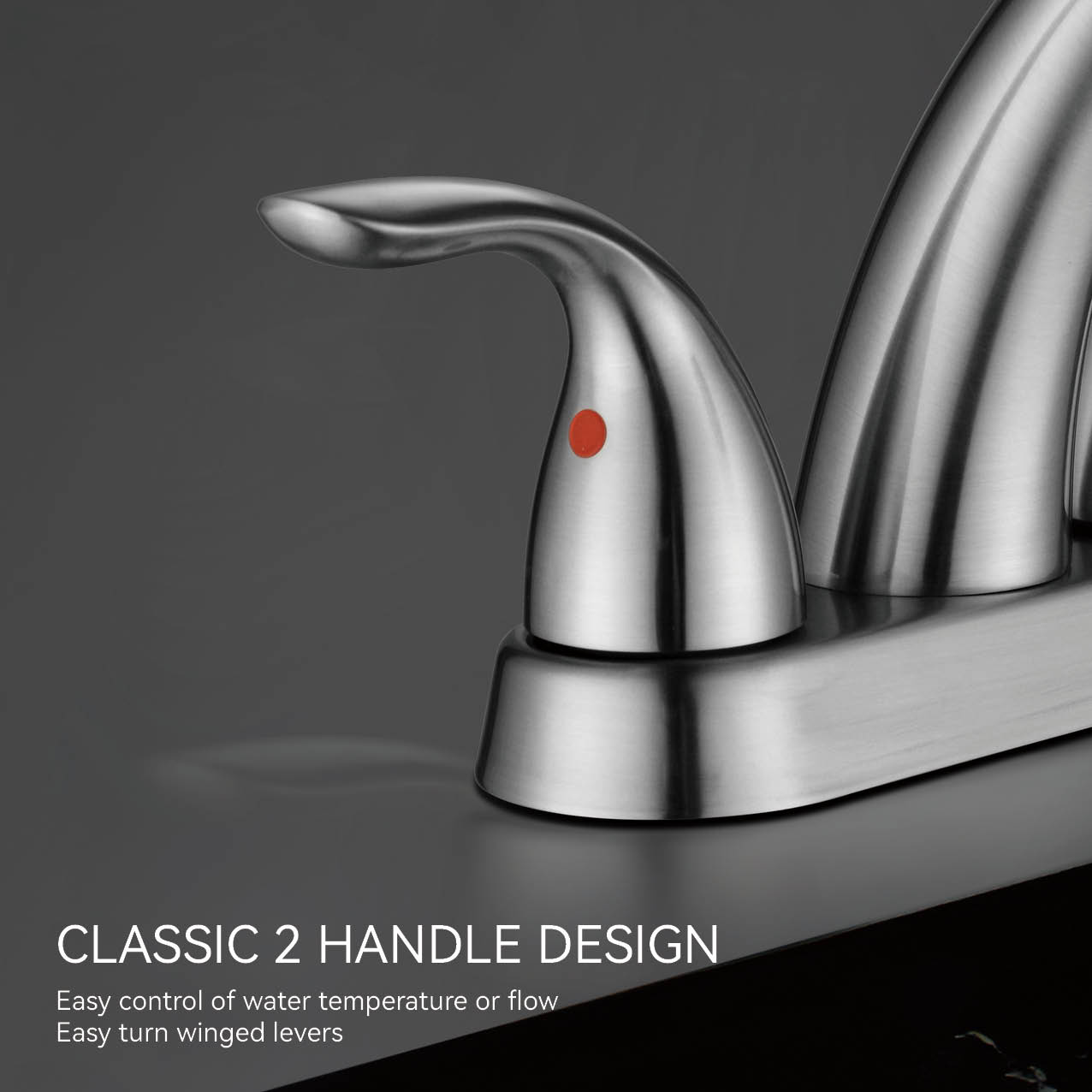 Support de pont &agrave; double poign&eacute;e &agrave; 3 trous