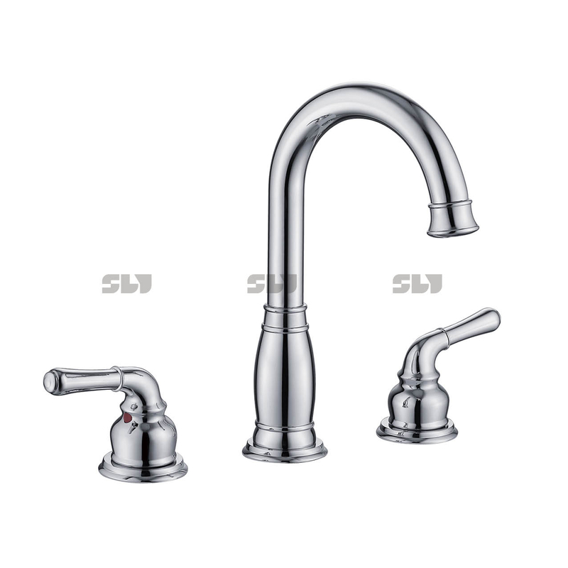 Robinet sournois sournois Basin de robinet de robinet répandu à 3 trous